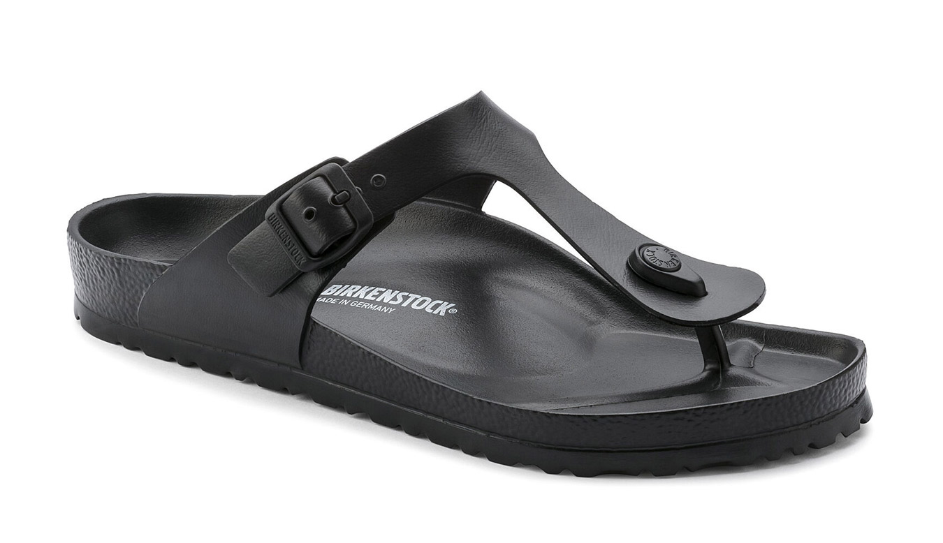 Birkenstock Gizeh EVA Black Regular Fit Unisex - Sandale Birkenstock - Negru - 128201-8 - Size: 8