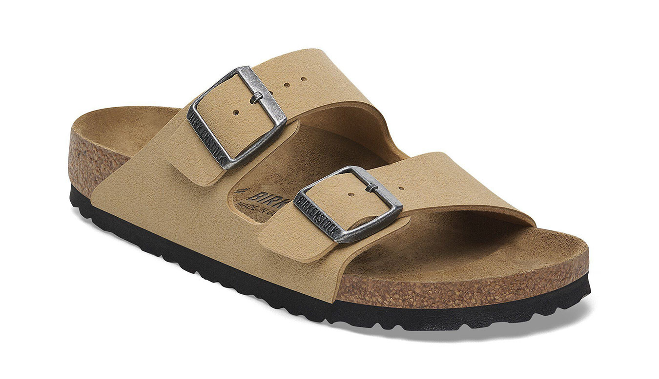 Birkenstock Arizona Birko-Flor Birkibuc Regular Fit Unisex - Sandale Birkenstock - Maro - 1029170-10.5 - Size: 10.5