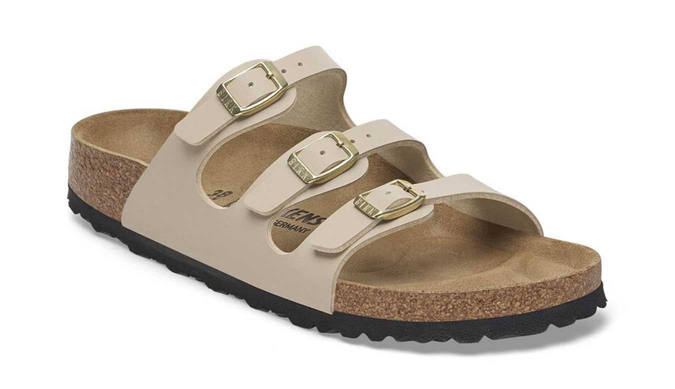 Birkenstock Florida BF Regular Fit Femei - Sandale Birkenstock - Maro deschis - 1029244-8 - Size: 8