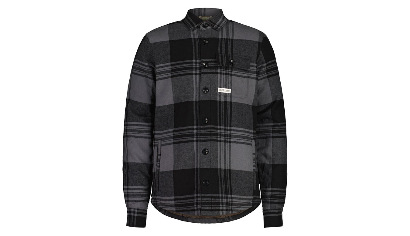 Maloja TenneckM. Bărbați - Cămaşă Maloja - Negru - 40525-1-8857-S - Size: S