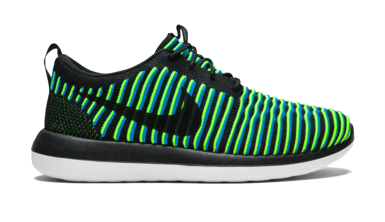 Nike W Roshe Two Flyknit Femei - Adidași Nike - Verde - 844929-003-4.5 - Size: 4.5