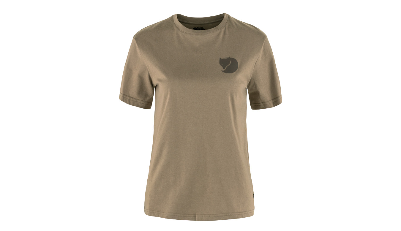 Fjällräven Walk With Nature T-Shirt W Femei - Tricouri Fjällräven - Maro - F14600171-244-XS - Size: XS
