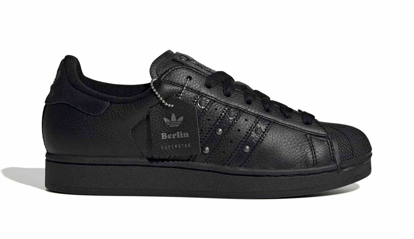 adidas Superstar II Unisex - Adidași adidas Originals - Negru - JQ3225-11 - Size: 11