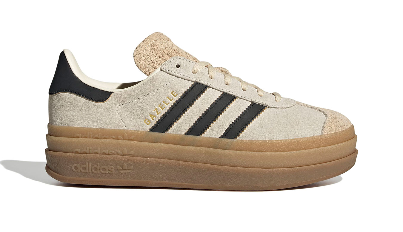 adidas Gazelle Bold W Femei - Adidași adidas Originals - Beige - JS3892-7 - Size: 7