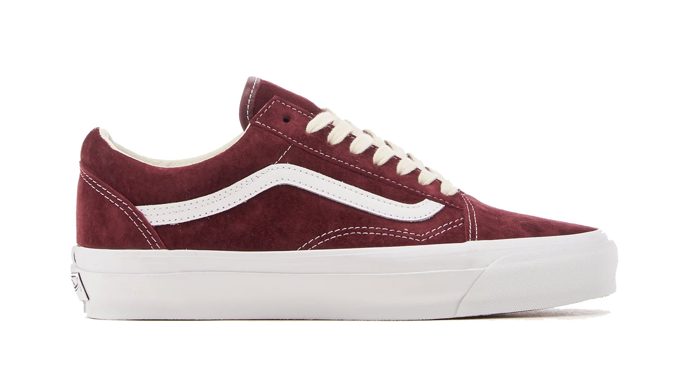 Vans Premium Old Skool 36 LX Pig Suede Port Royale Bărbați - Adidași Vans - Rosu - VN000CNG4QU-9 - Size: 9